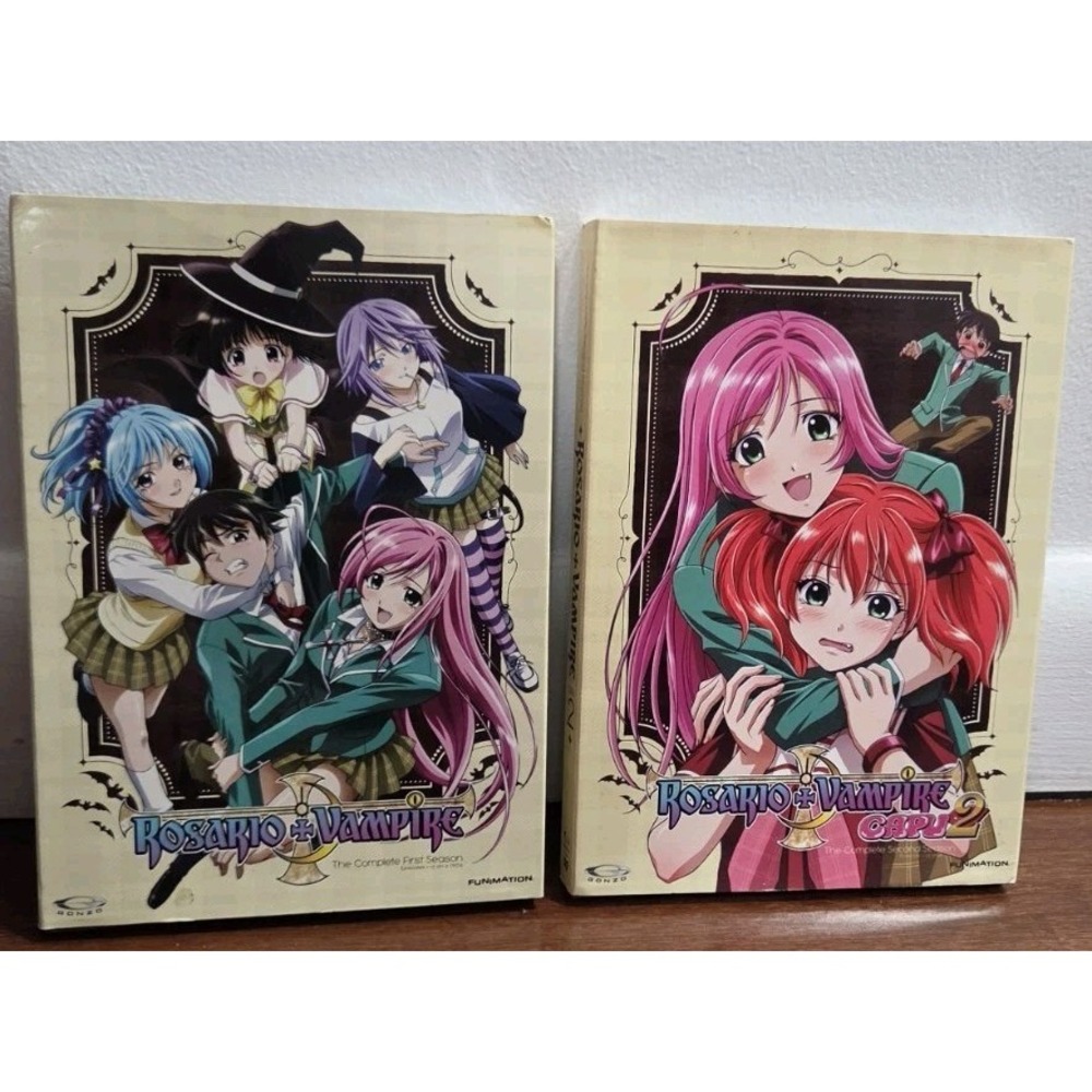 Rosario + Vampire Complete Series Season 1 & 2 New with slipcover